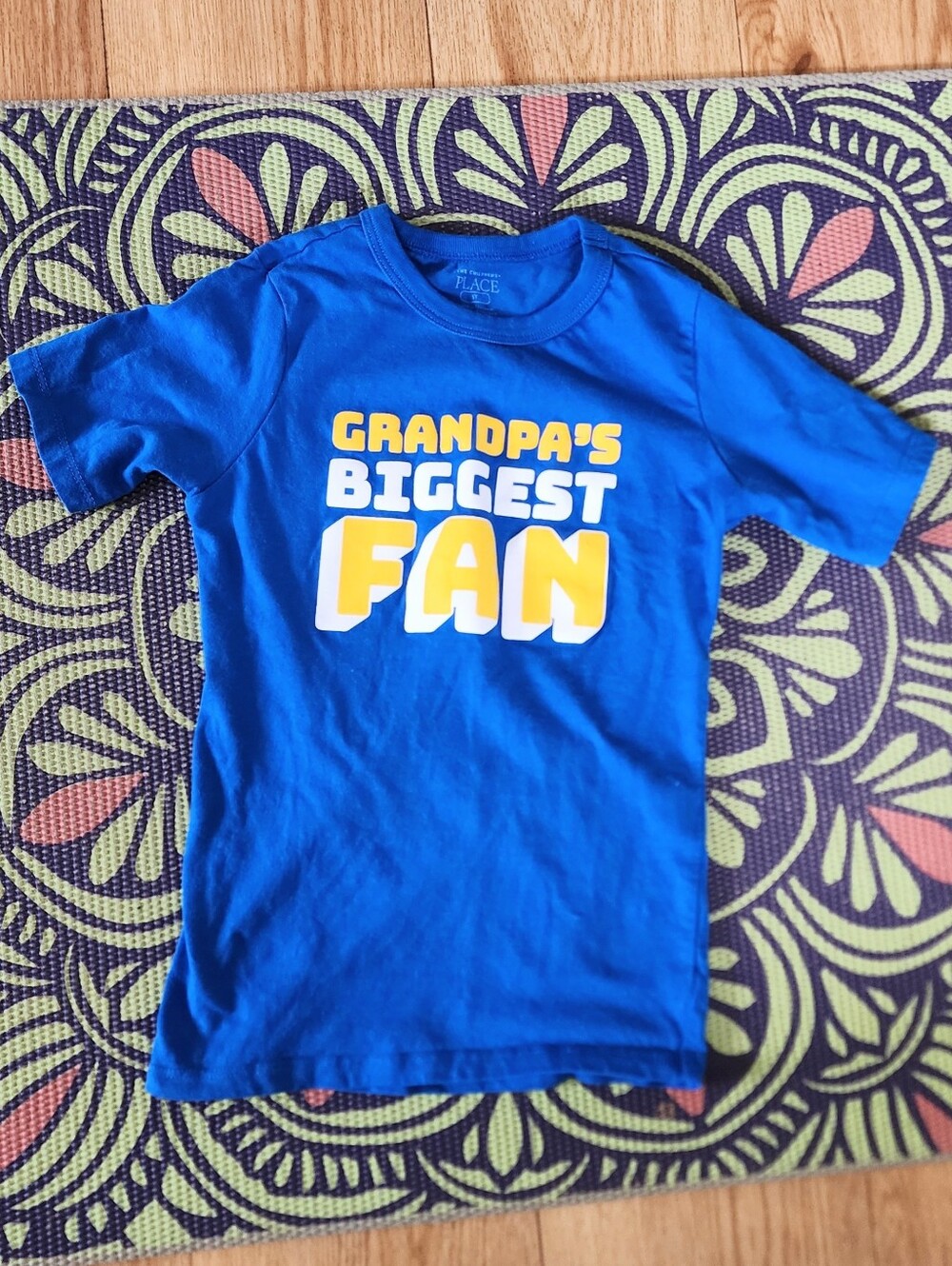 The Children's Place Royal Blue 'Grandpa's Biggest Fan' Tee